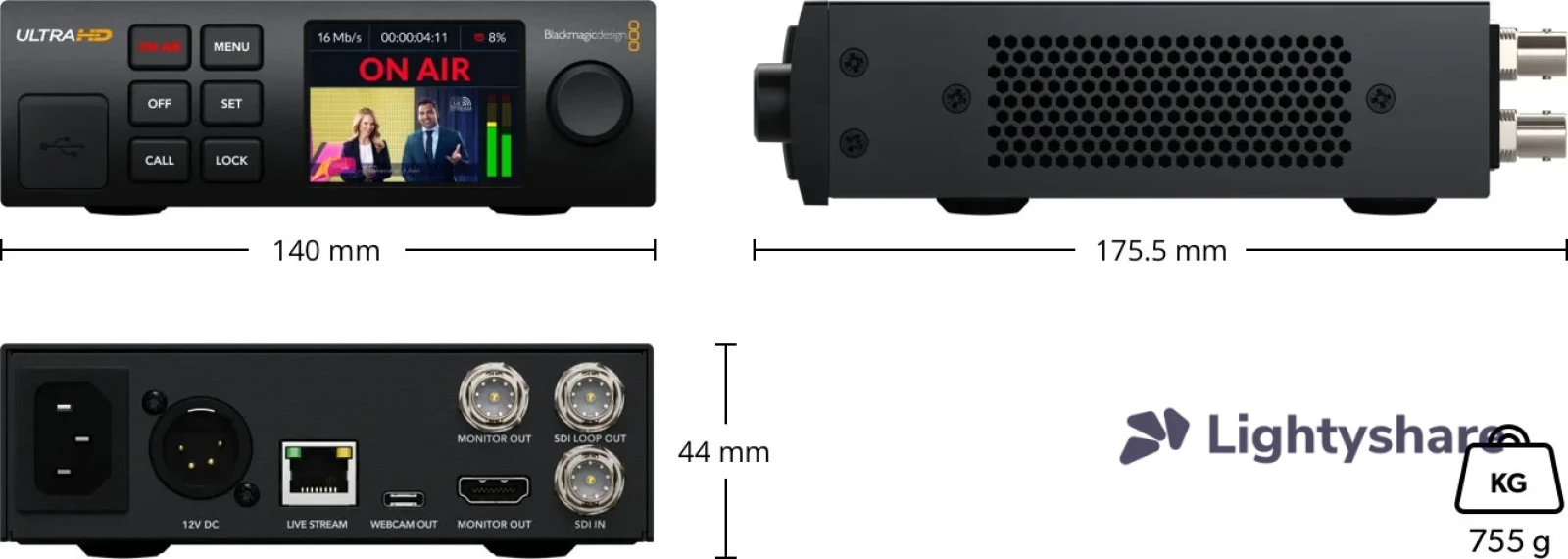 Blackmagic Design Streaming Encoder 4K - Photo 2 sur 3