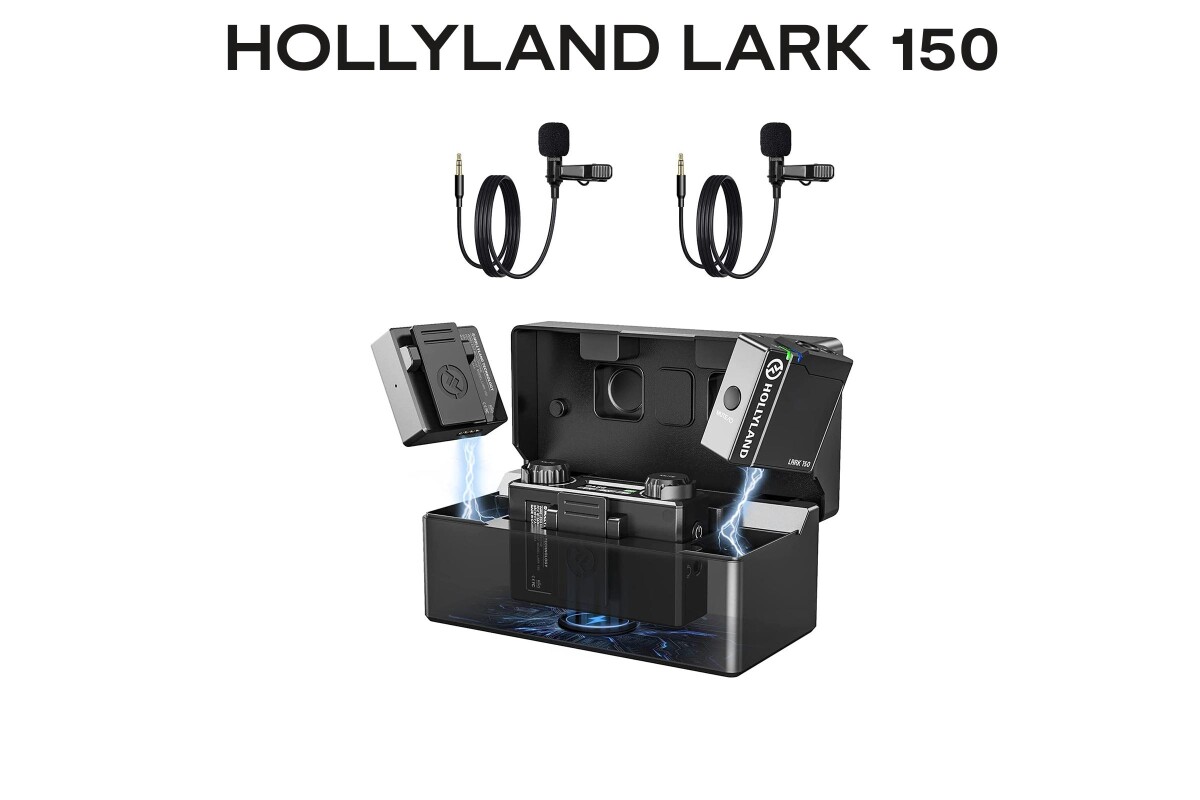 Location Hollyland Lark 150 - Micro cravate sans fil - Lightyshare