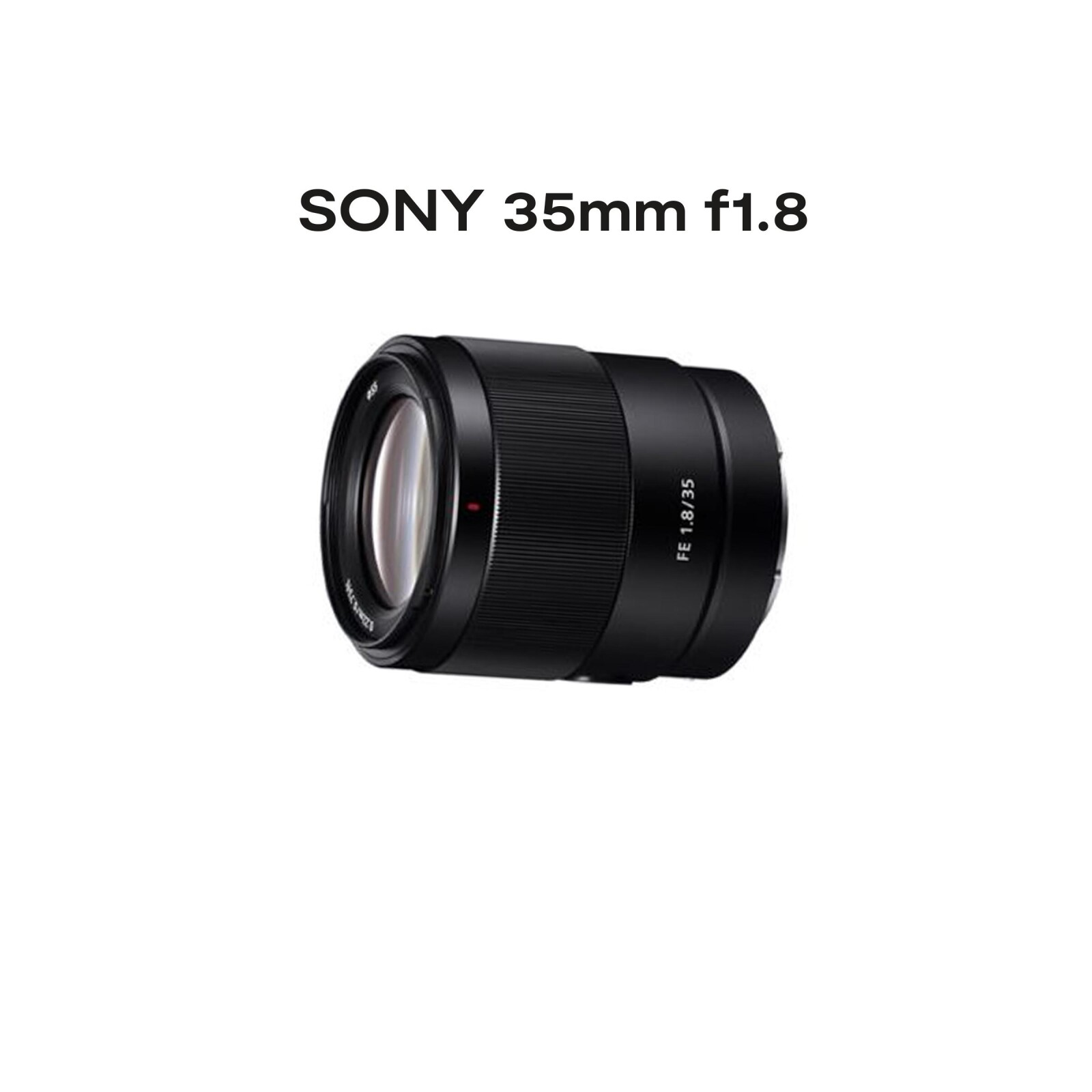 Objectif - Sony 35 mm f/1,8  - Photo 1 sur 1