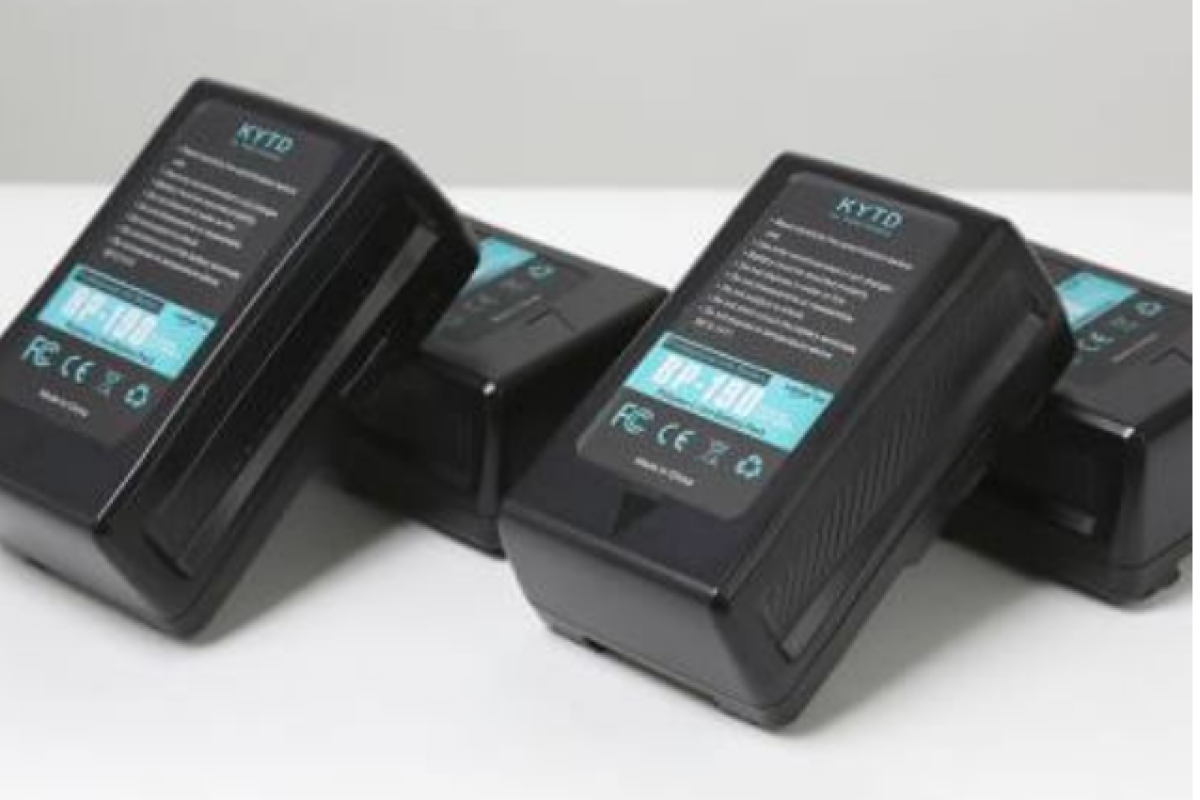 Location V-Lock 190wh Batterie ( 4 x KYTD BP-190 ) - porte D-TAP integré (4 batteries) - Lightyshare