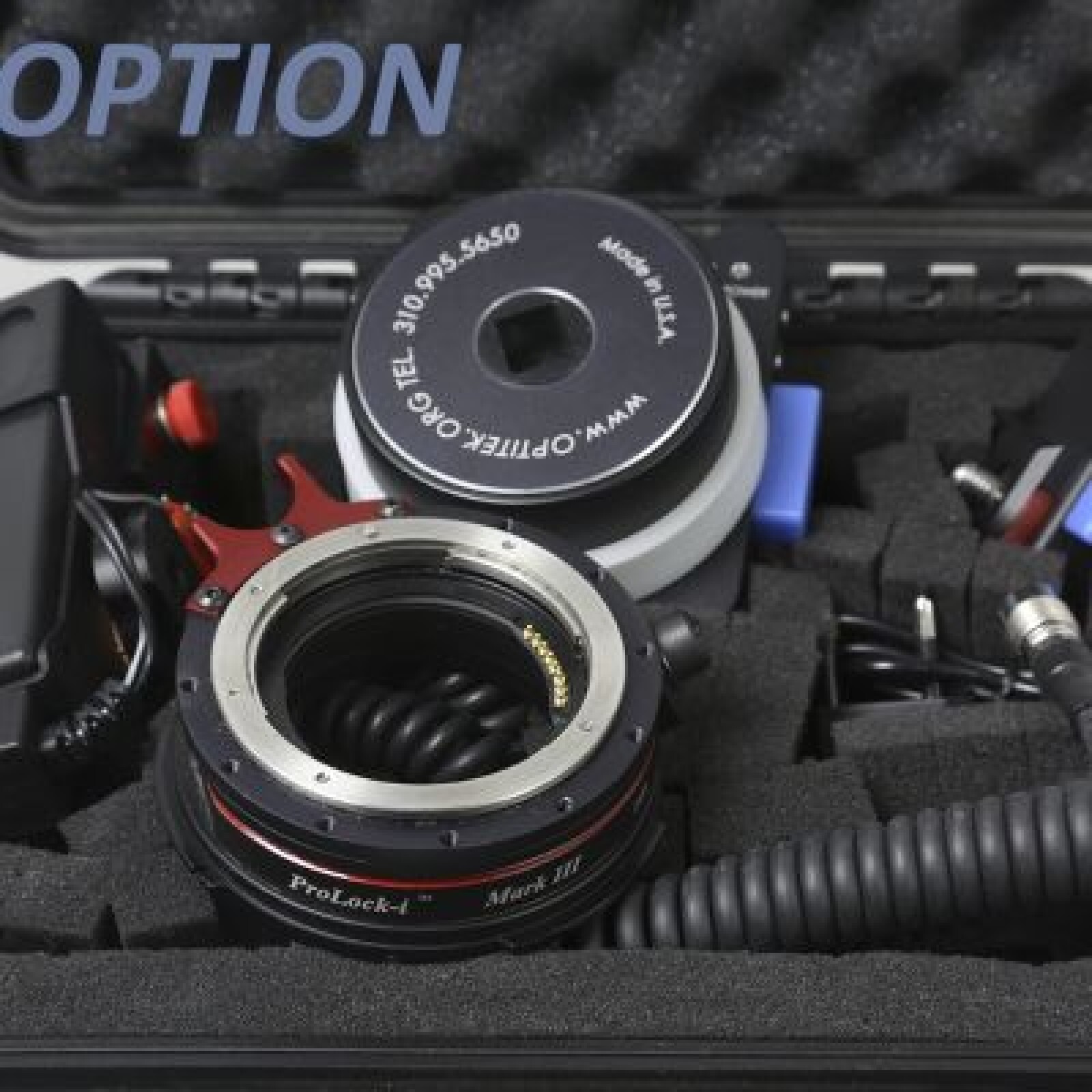 Optitek EF adaptateur - Optitek Prolock Canon EF sur le Sony F3, F5 et F55 - Photo 3 sur 5