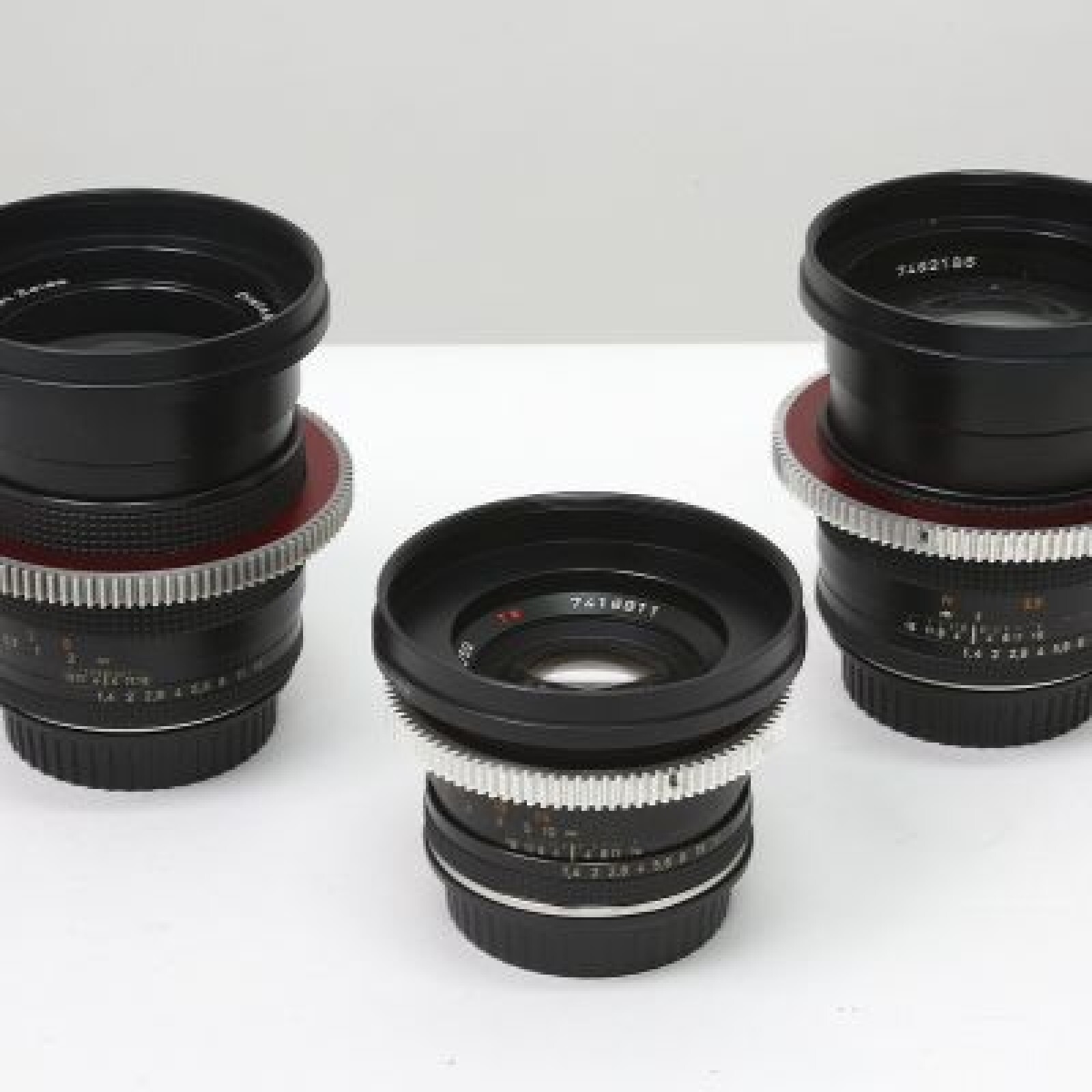 Zeiss Contax Series Objectifs - Superspeed F1.4  (x3) - Photo 1 sur 5