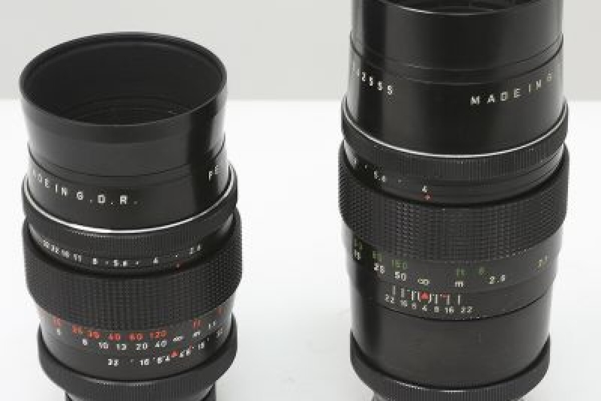 Location Pentacon 135mm F2.8 et Pentacon 200mm F4 - monture EF - Lightyshare