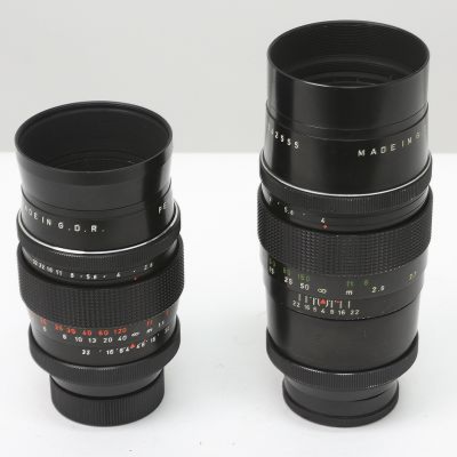 Pentacon 135mm F2.8 et Pentacon 200mm F4 - monture EF - Photo 1 sur 5