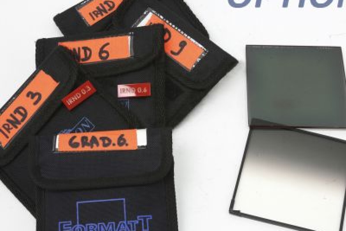 Location Pack 6 Filtres 4 x 4" - IRND Formatt-Hitech (0.3-0.6-0.9-1.2) + Grad 0.6 + Polarisant Schneiderr - Lightyshare
