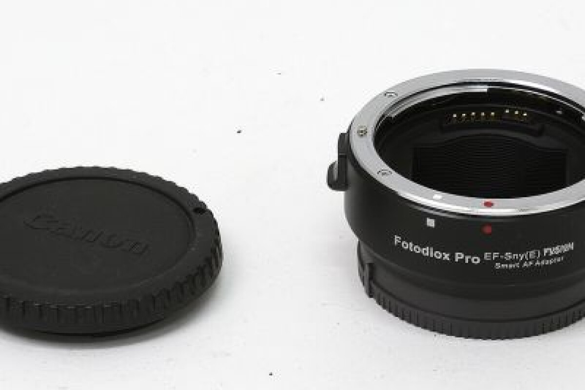Location Adapt. EF > E-Mount  (Adaptateur Fotodiox Canon EF > Sony E-Mount) - Lightyshare