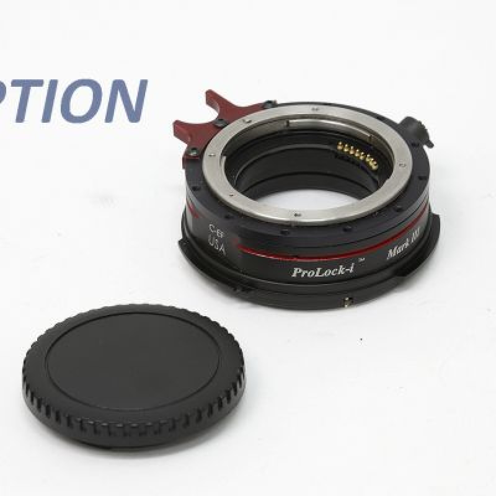 Adapt. EF > E-Mount  (Adaptateur Fotodiox Canon EF > Sony E-Mount) - Photo 3 sur 5