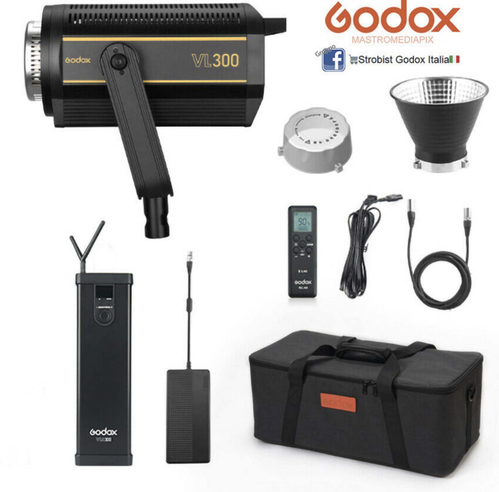 Godox VL300 LED - Photo 2 sur 2