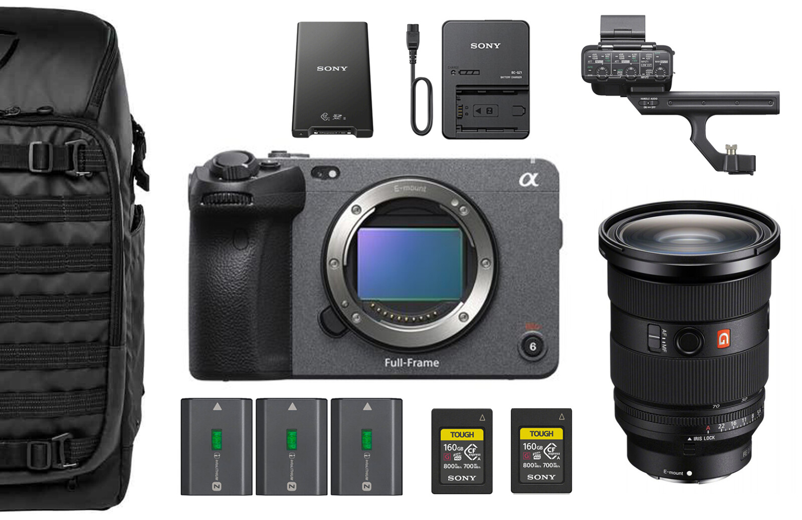 SONY FX3 - PACK OPTIQUE - Photo 1 sur 1