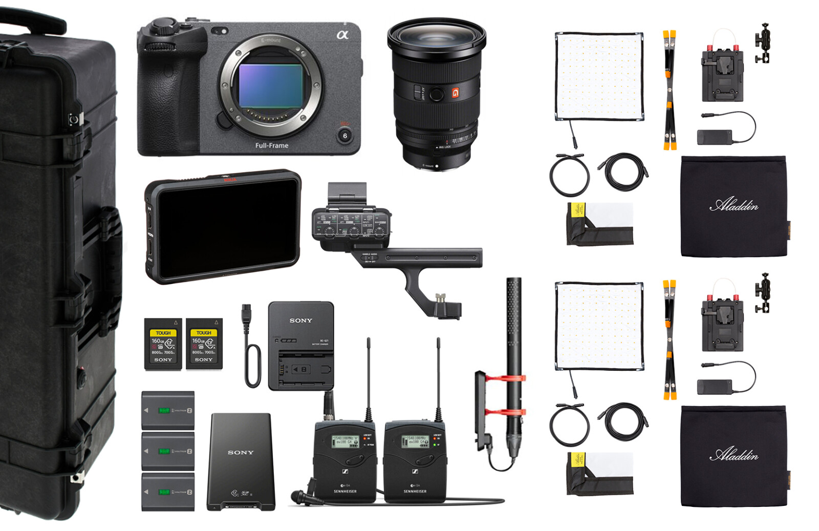 SONY FX3 - PACK REPORTAGE + KIT LUMIERE - Photo 1 sur 1