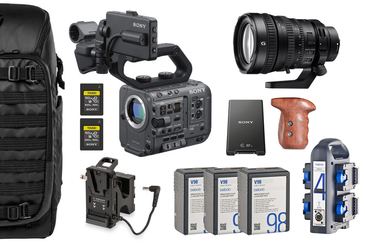 Location SONY FX6 - PACK OPTIQUE - Lightyshare