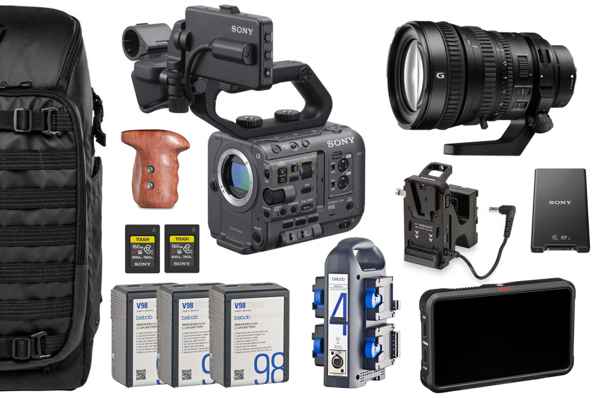 Location SONY FX6 - PACK COMPLET - Lightyshare
