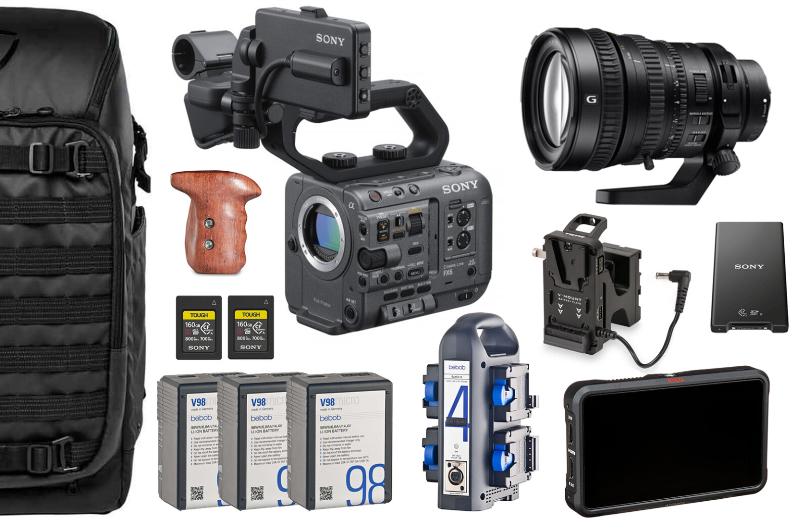 SONY FX6 - PACK COMPLET - Photo 1 sur 1