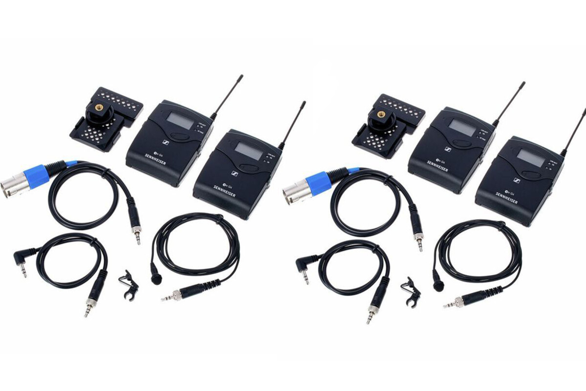 Location KIT DOUBLE SENNHEISER EW 112P G4 - Lightyshare