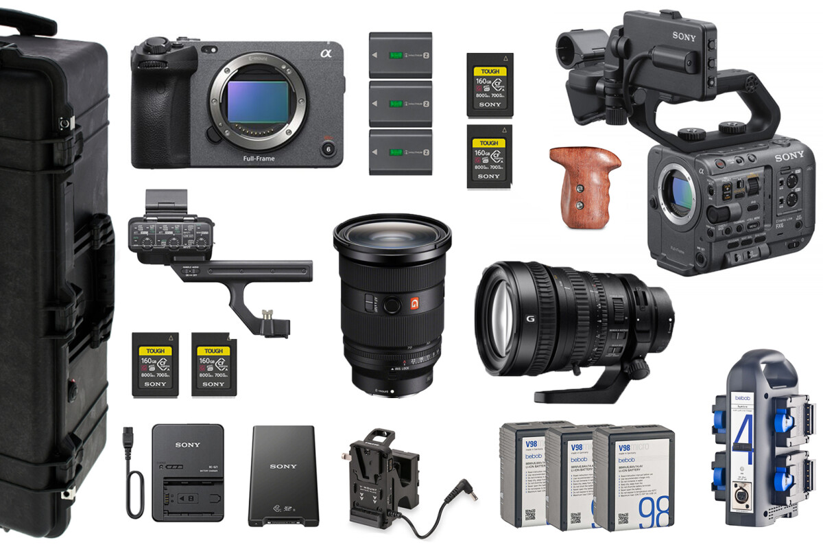 Location SONY FX6 + FX3 - PACK OPTIQUE - Lightyshare