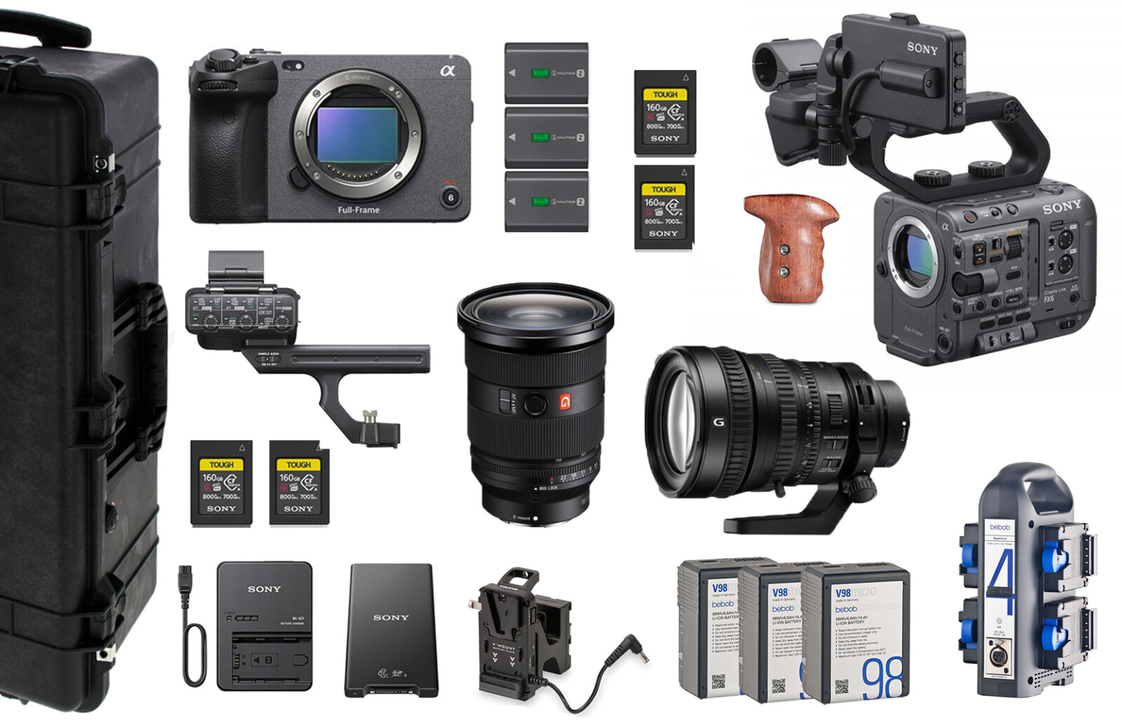 SONY FX6 + FX3 - PACK OPTIQUE - Photo 1 sur 1