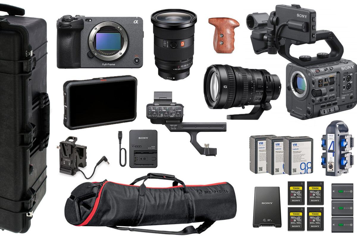 Location SONY FX6 + FX3 - PACK COMPLET - Lightyshare