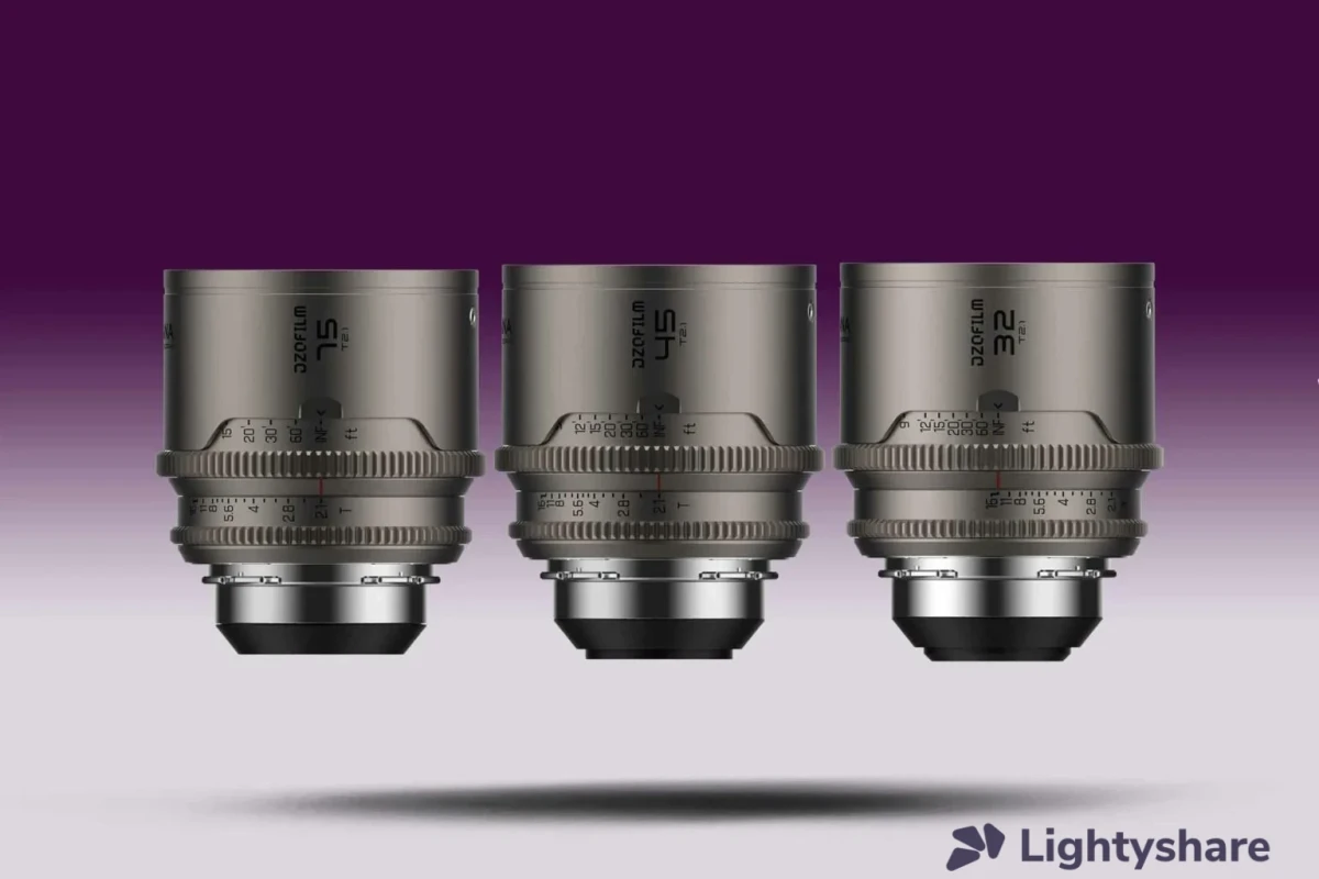 Rent DZOFILM Arcana 1.5X Anamorphic T2.1 Full frame (32/45/75mm) - Lightyshare