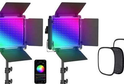 Location 2 panneaux LED NEEWER 660 PRO RGB