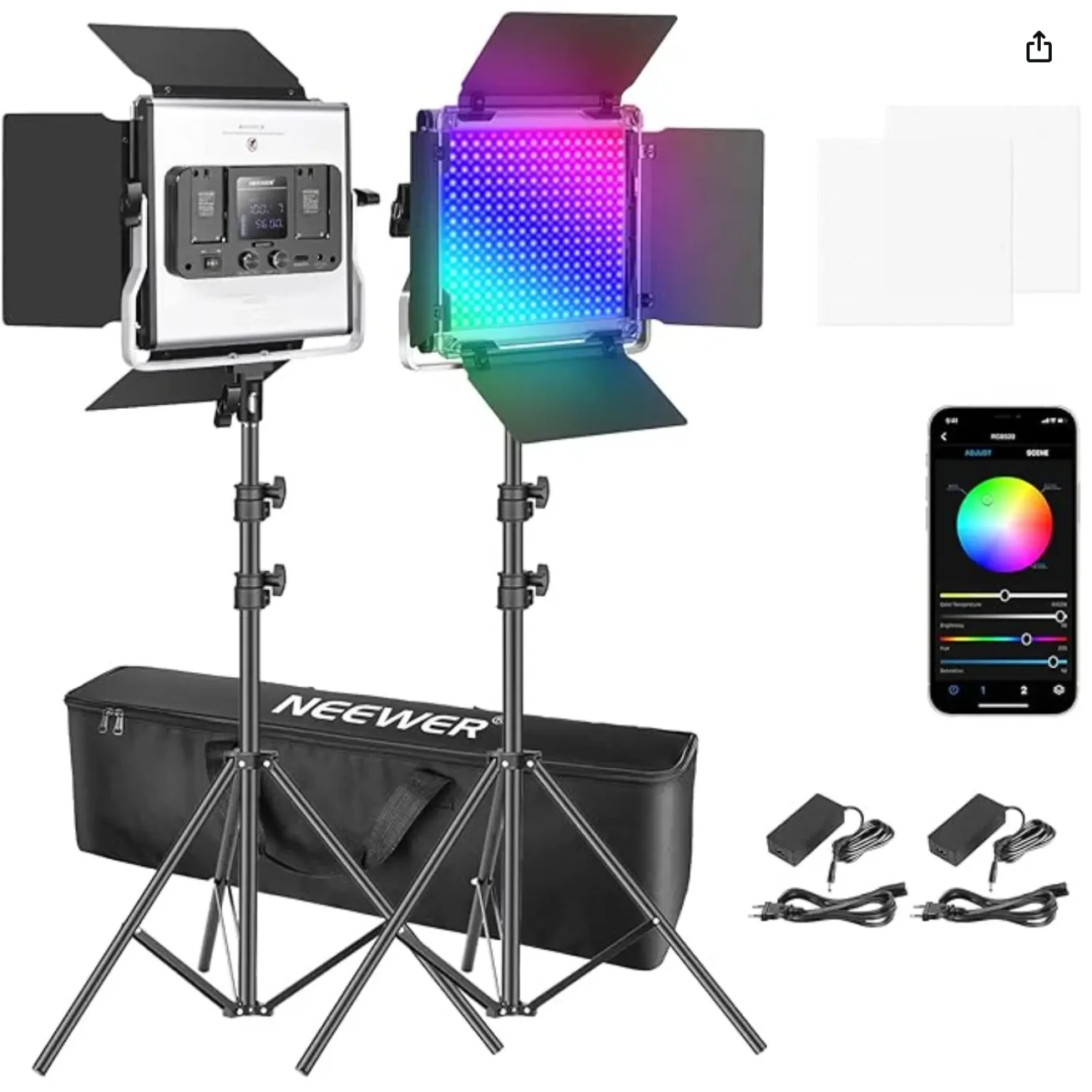 Neewer panneaux led RGB - Photo 1 sur 1