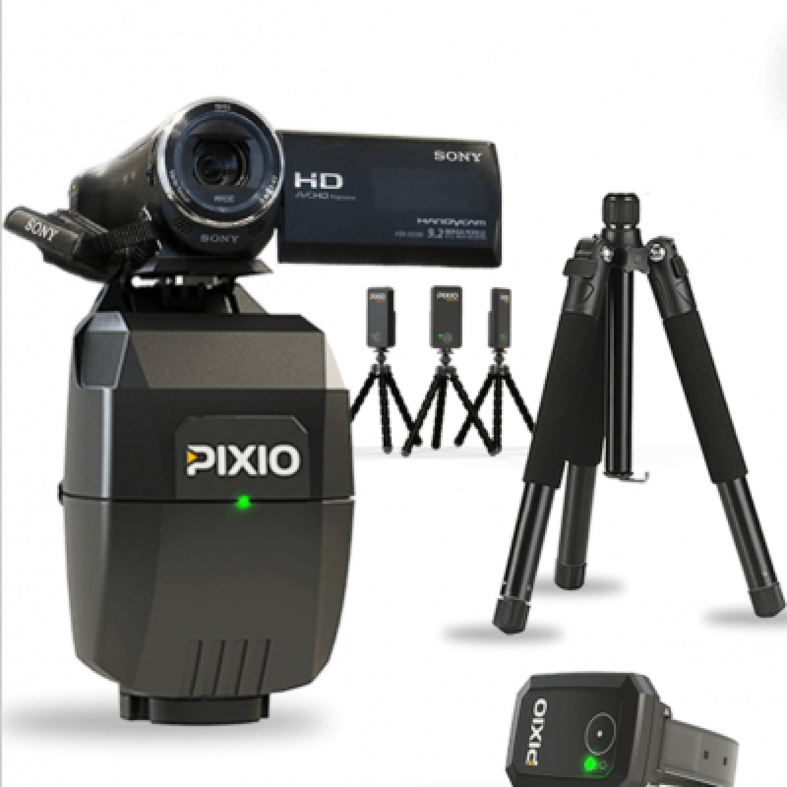 caméra robot move'n see PIXIO + trépied + caméra sony HDR-CX450 - Photo 1 sur 1
