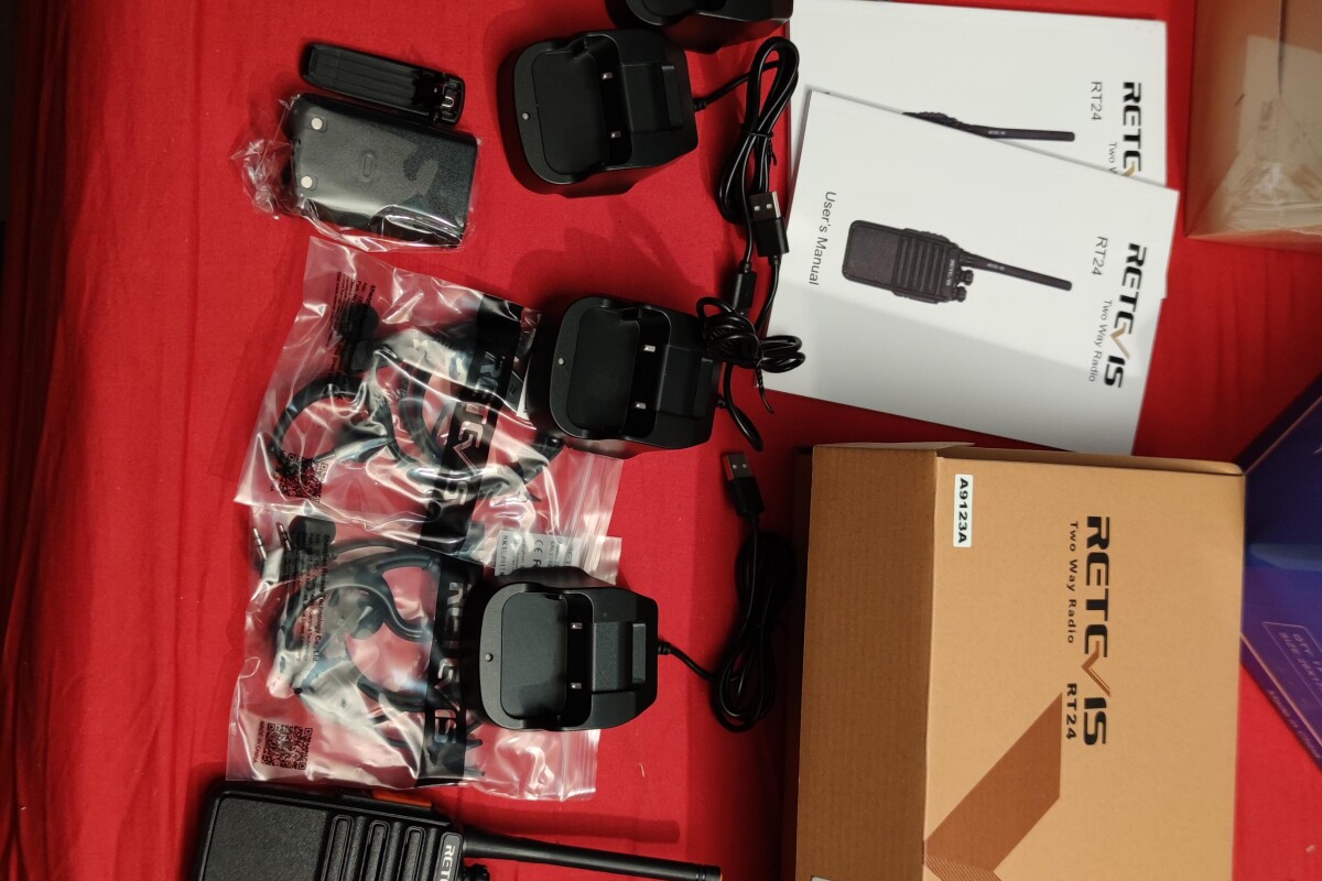 Location Talkie Walkie RT24 x4 - Lightyshare