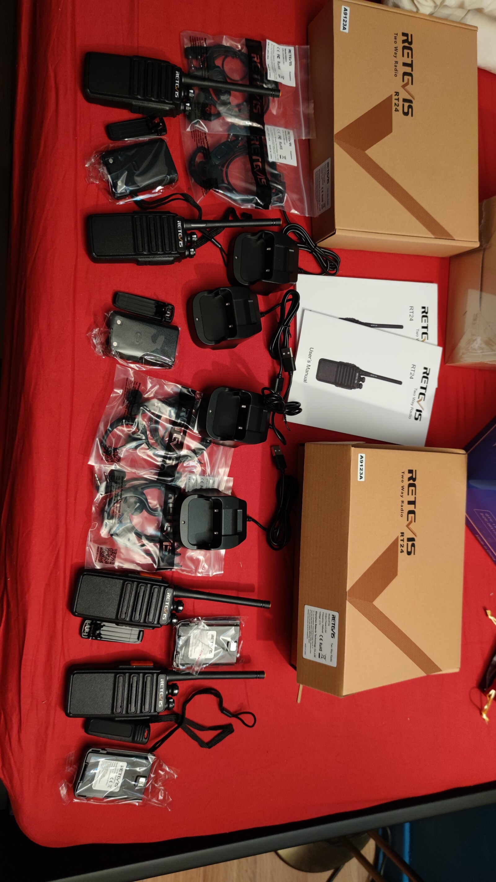 Talkie Walkie RT24 x4 - Photo 1 sur 1