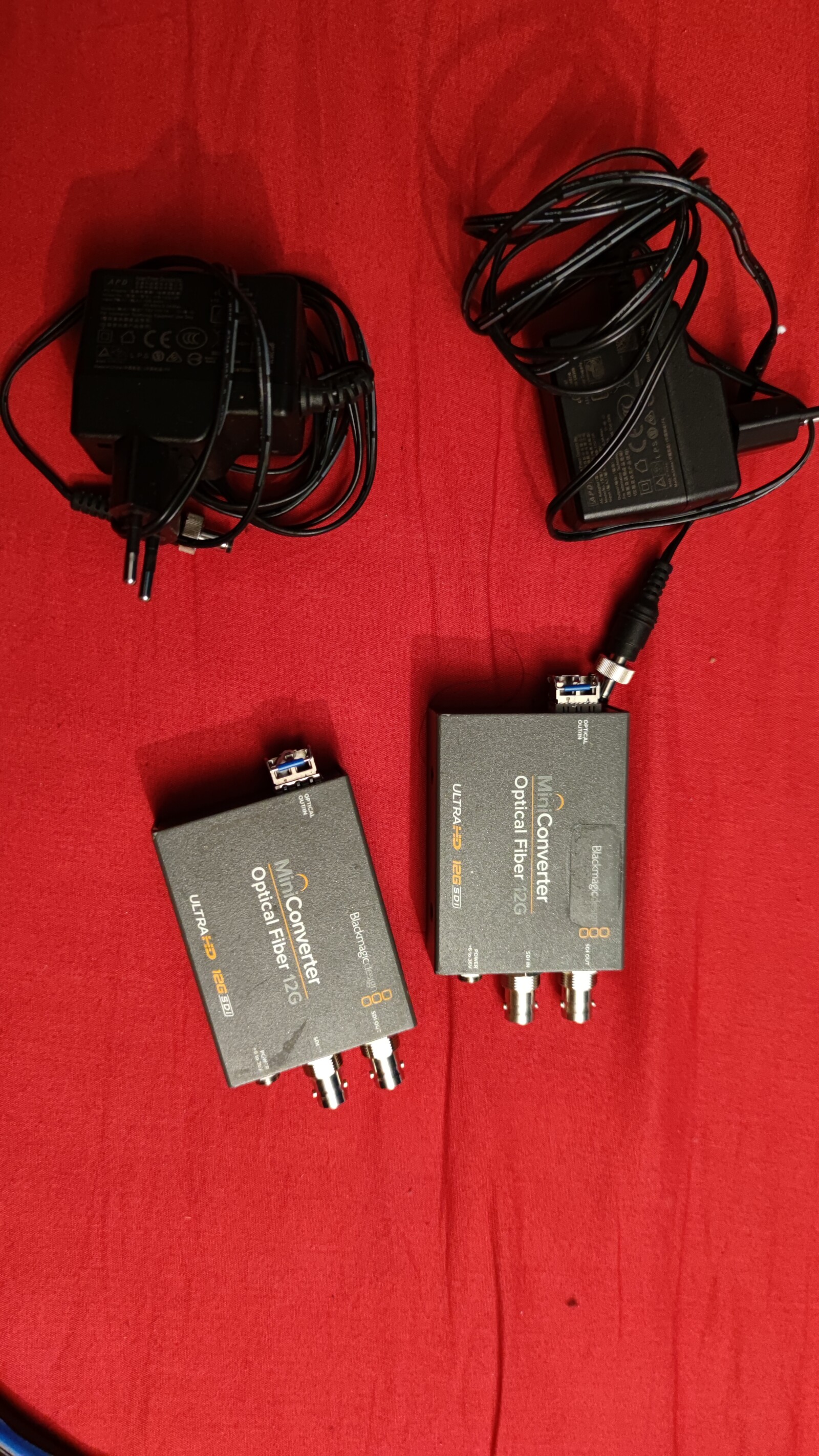 Blackmagic Mini Converter Optical Fiber 12G - Photo 1 sur 1