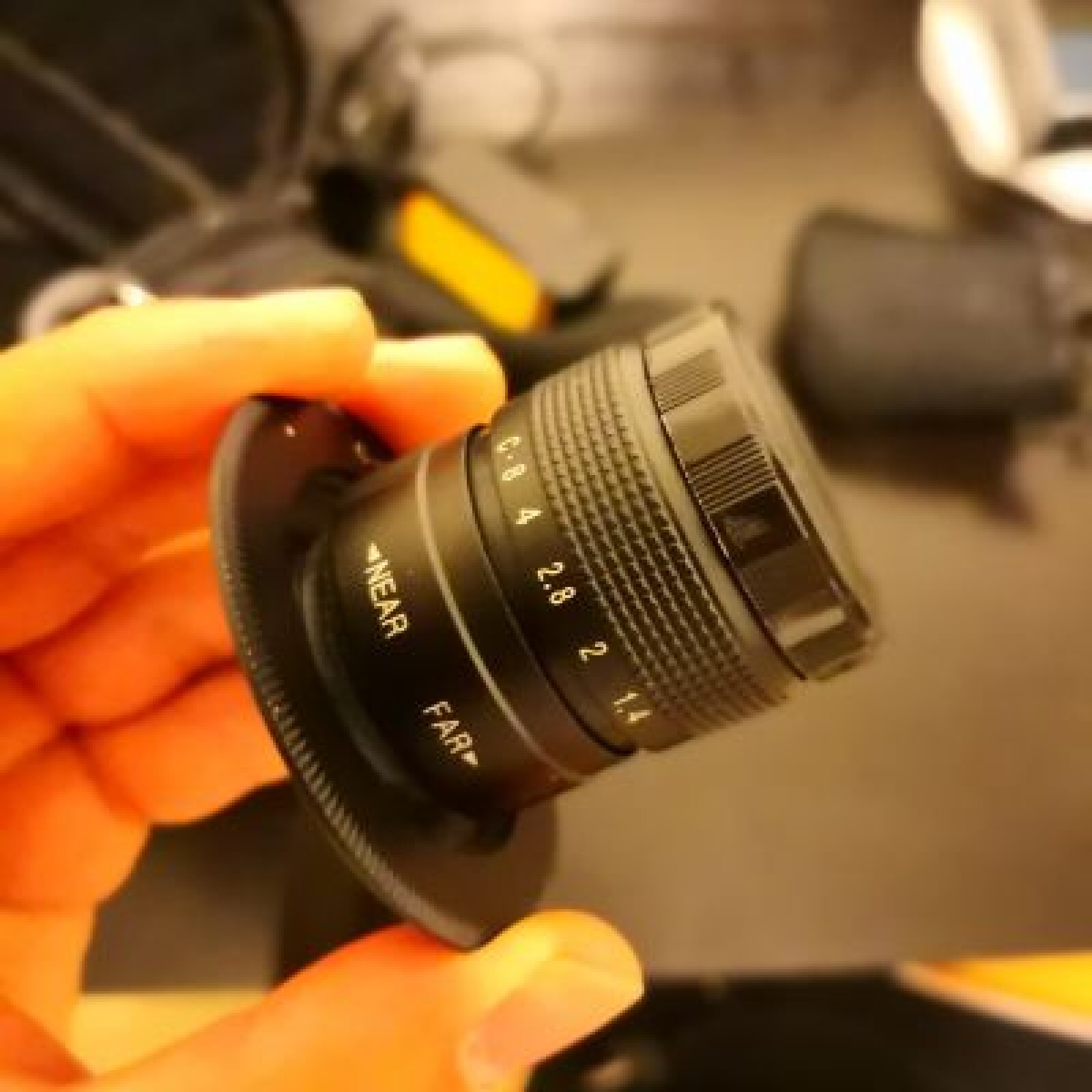 Objectif Vidéosurveillance 25mm 1.4 - Photo 1 sur 1