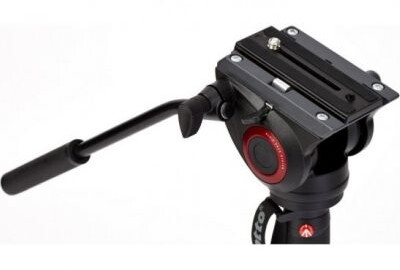 Location Monopode Vidéo Alu Manfrotto 4 Sections + Rotule MVH500