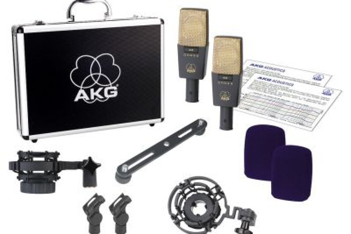 Location AKG C414 XLII Stereo Set - Lightyshare