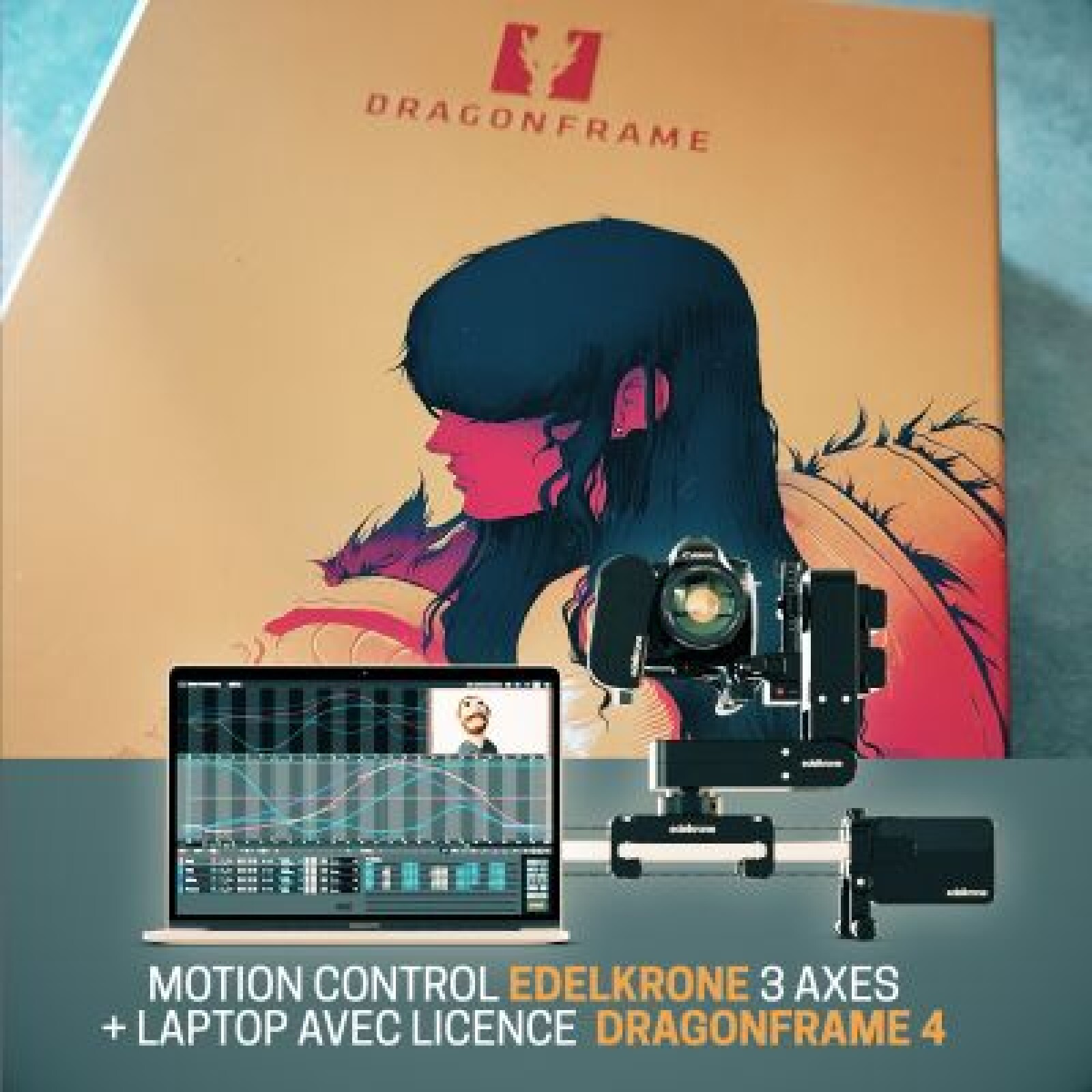 Dragonframe + moco Edelkrone 3 axes - Photo 1 sur 5