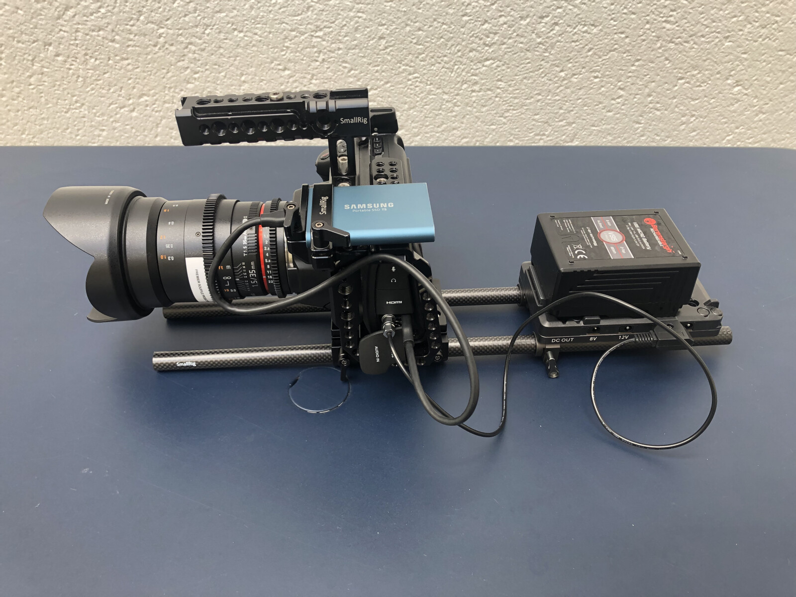 PACK1 ÉVOLUÉ BLACKMAGIC POCKET CC 6K +  SÉRIE CINÉ SAMYANG - Photo 5 sur 6