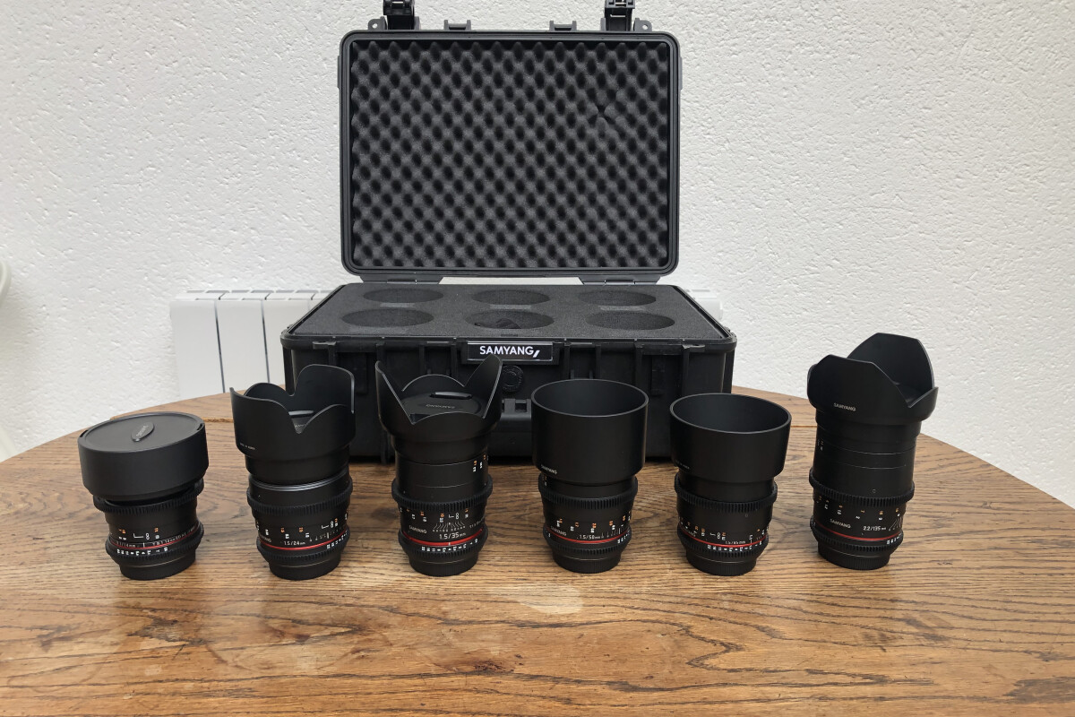 Location SÉRIE 6 OPTIQUES SAMYANG CINÉ EF MOUNT - Lightyshare