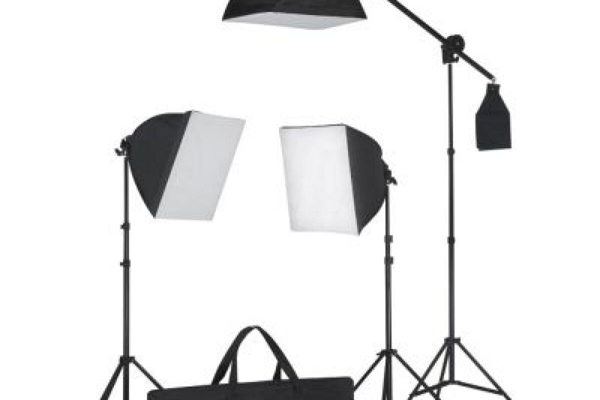 Location Kit 3 softbox led - Lightyshare