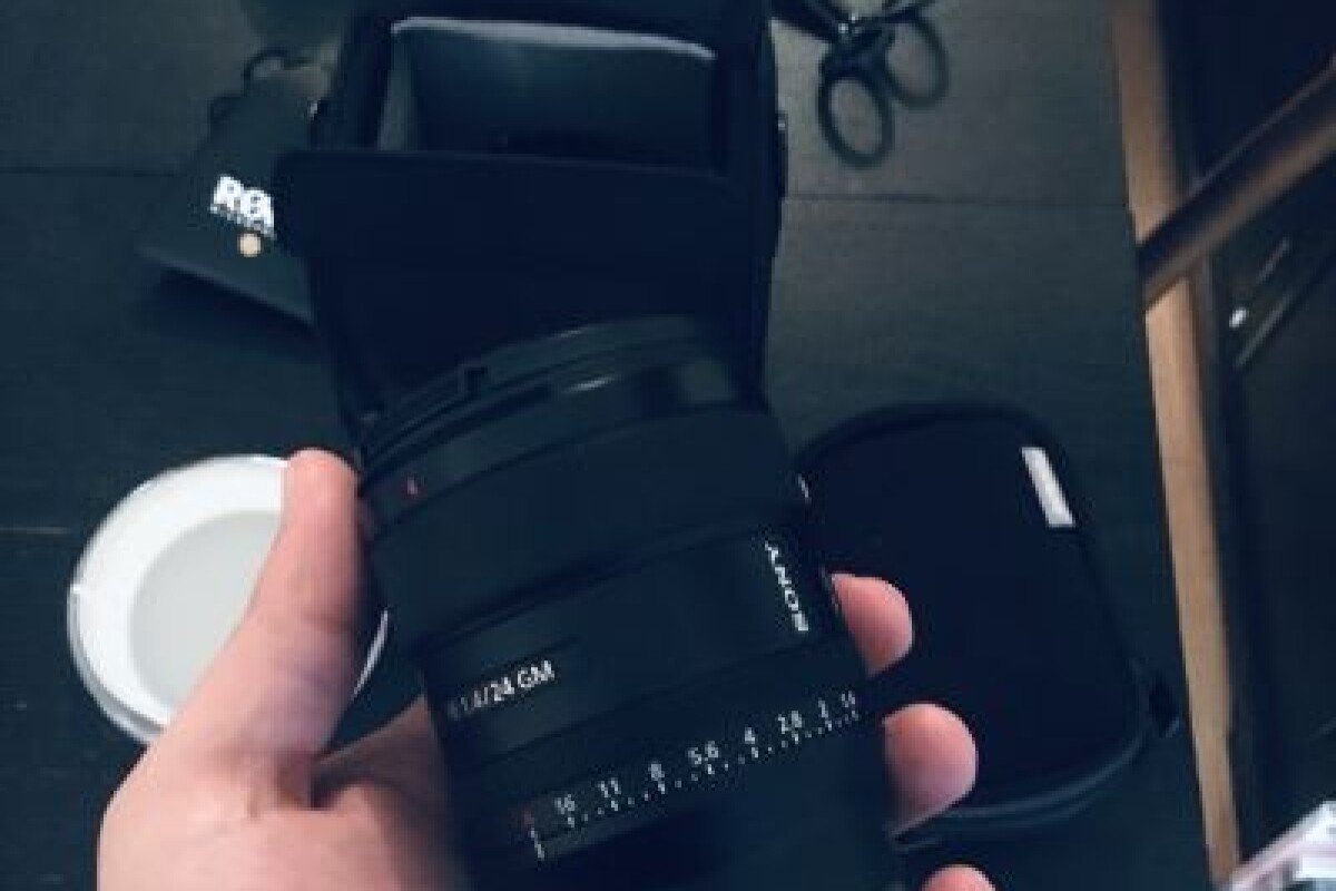 Location Objectif Grand Angle G Master 24mm - f1.4/16 avec étui de rangement - Lightyshare
