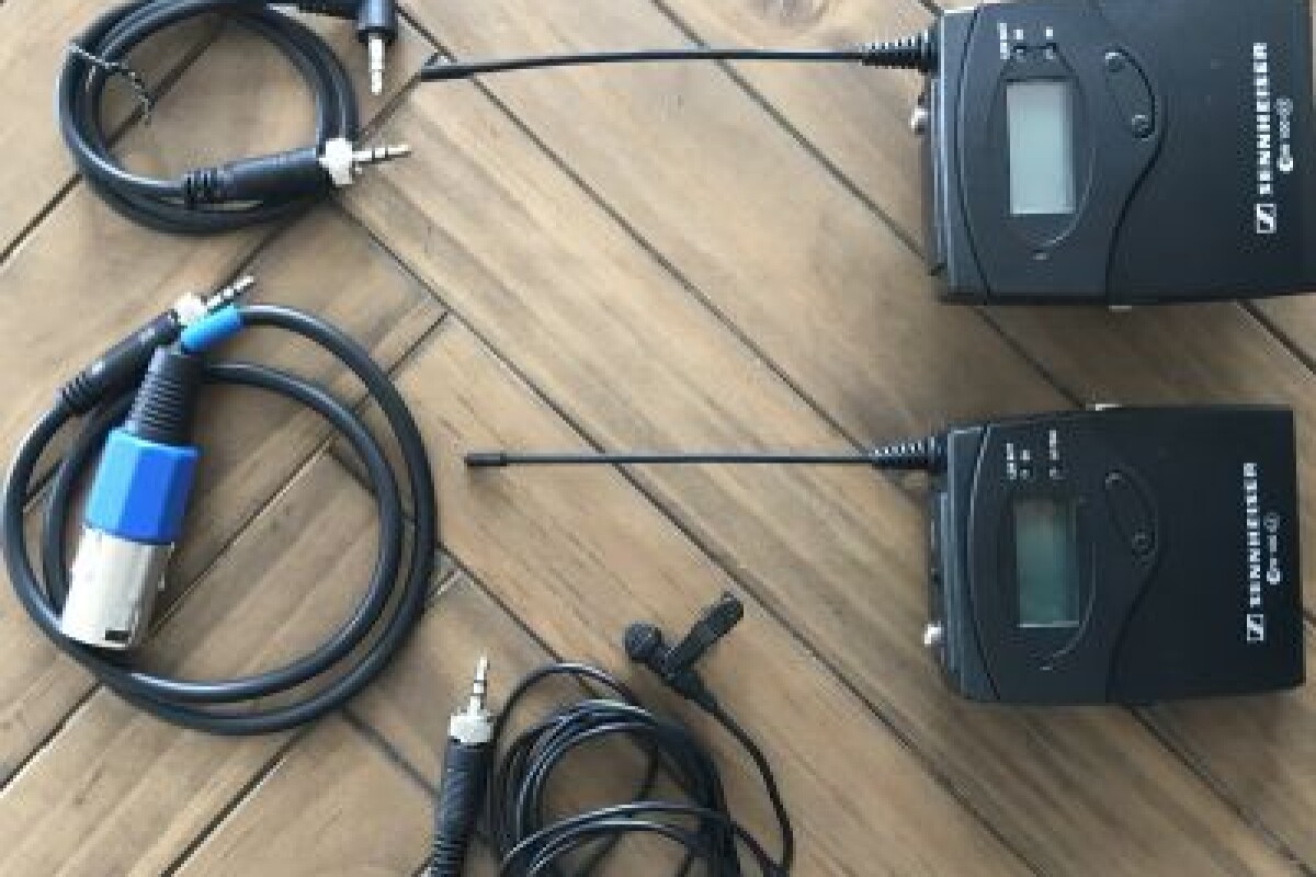 Location Micro HF Sennheiser EW 100 G3 - Lightyshare