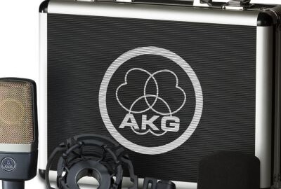 Location Kit podcast micro AKG C214 - Micro Voix