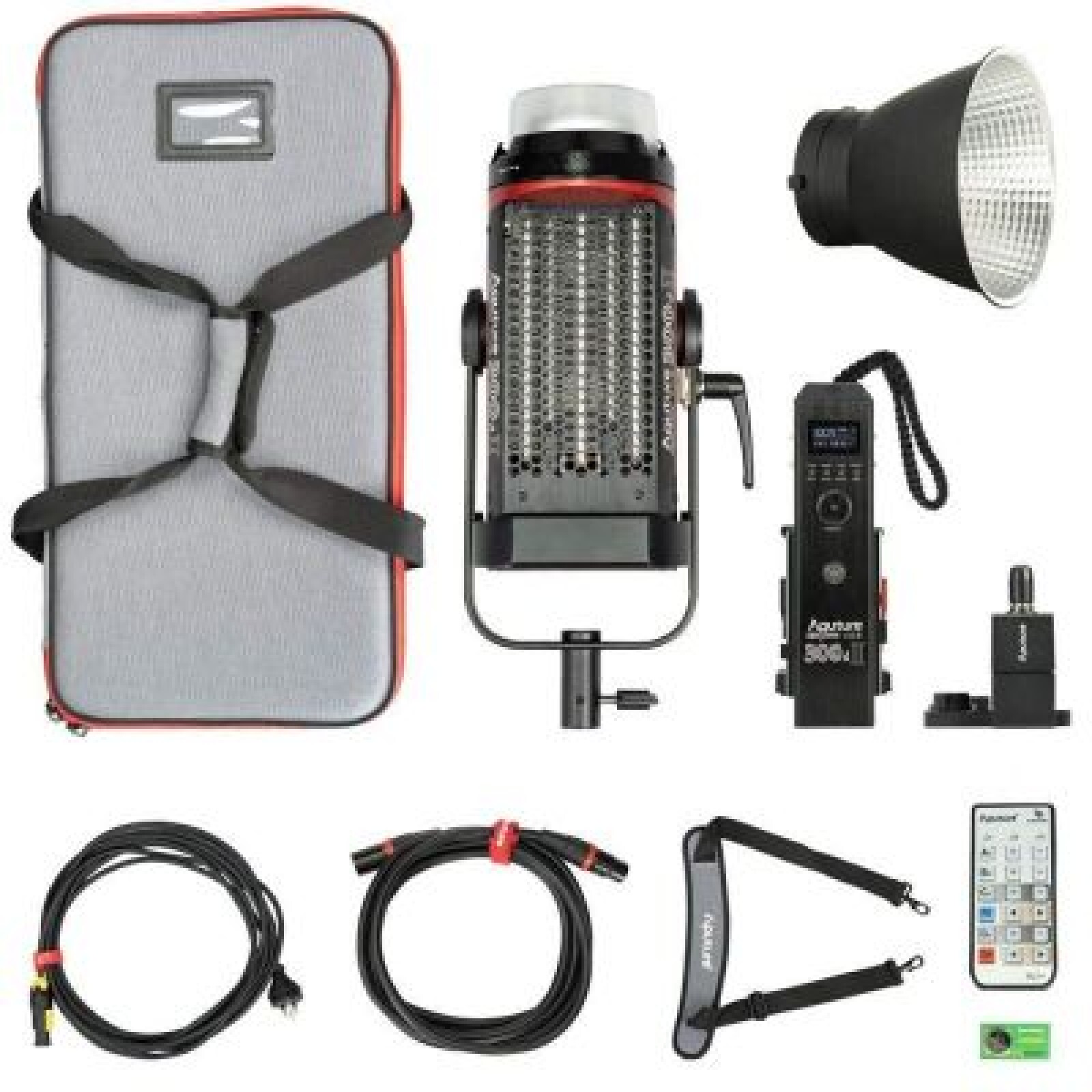 kit 2 aputure cob 300 mark 2  + light dome 2+ trepieds - Photo 2 sur 2