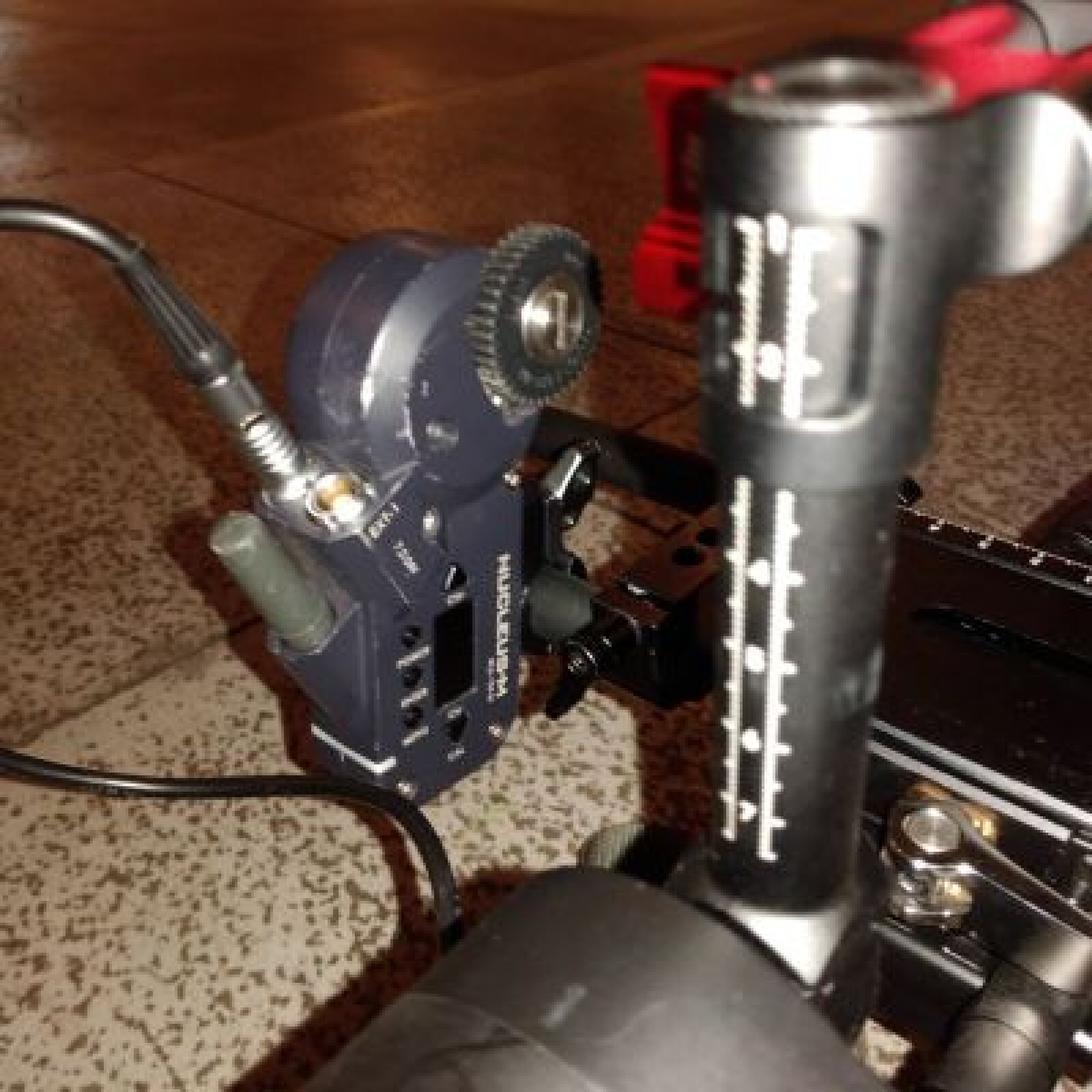 Pack DJI stabilisateur Ronin MX + Moniteur enregistreur Shogun Flamme + follow focus HF wireless tilta nucleus M - Photo 4 sur 4