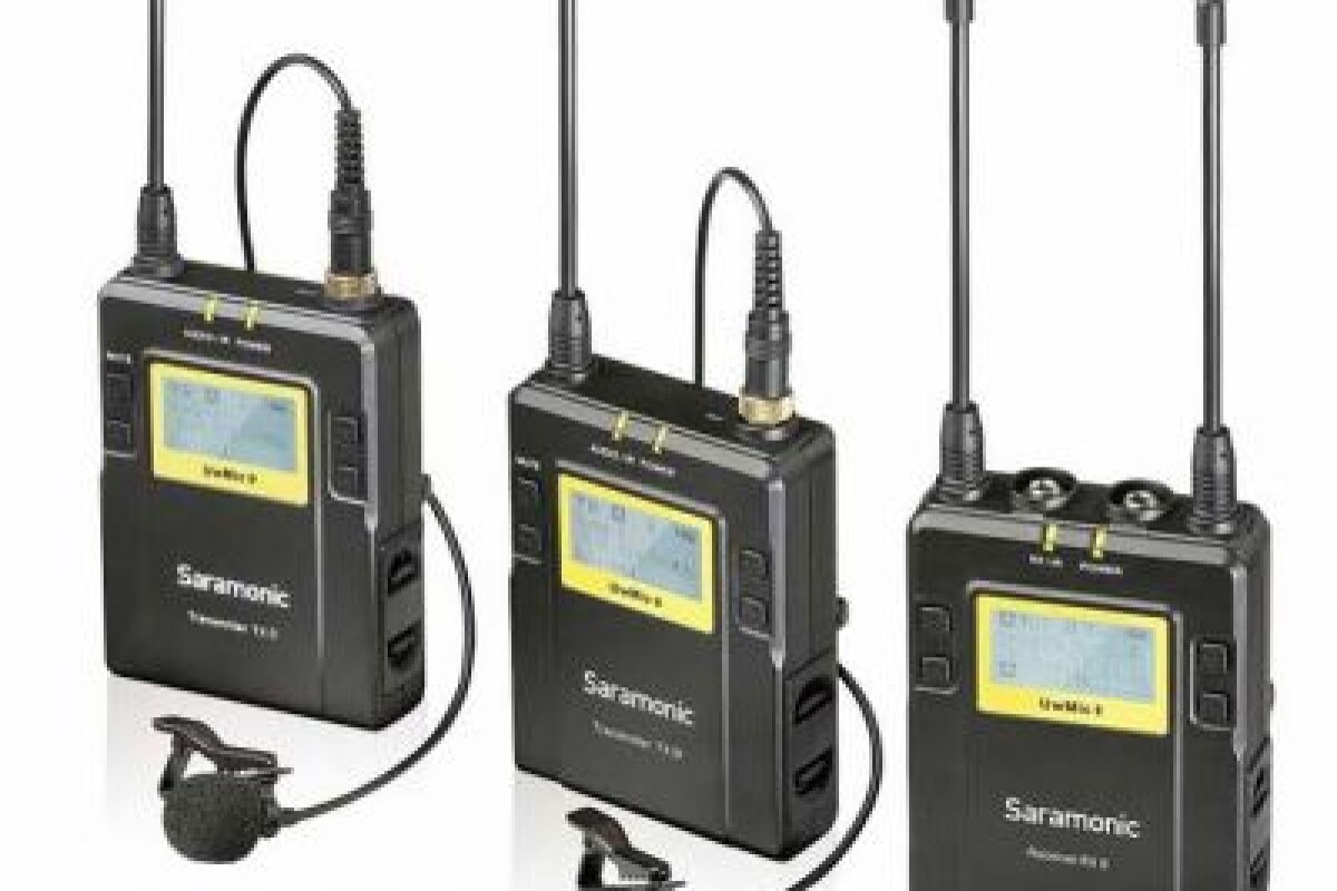 Location Saramonic UwMic9  – Système de micro cravate 2 Émetteurs/1 Récepteur - Lightyshare