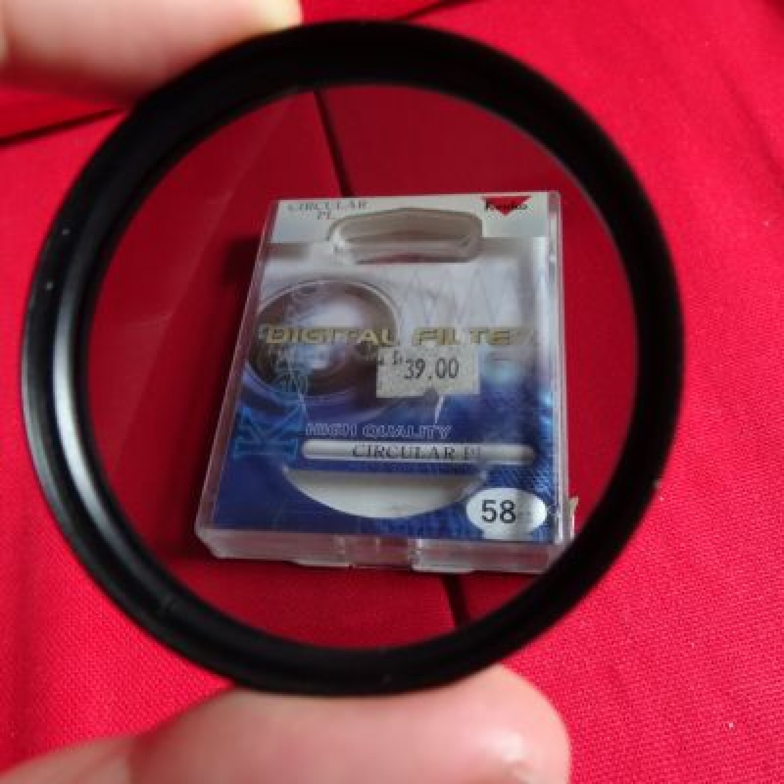 Filtre circulaire Polarisant 58mm - Digital Filter - Photo 2 sur 3