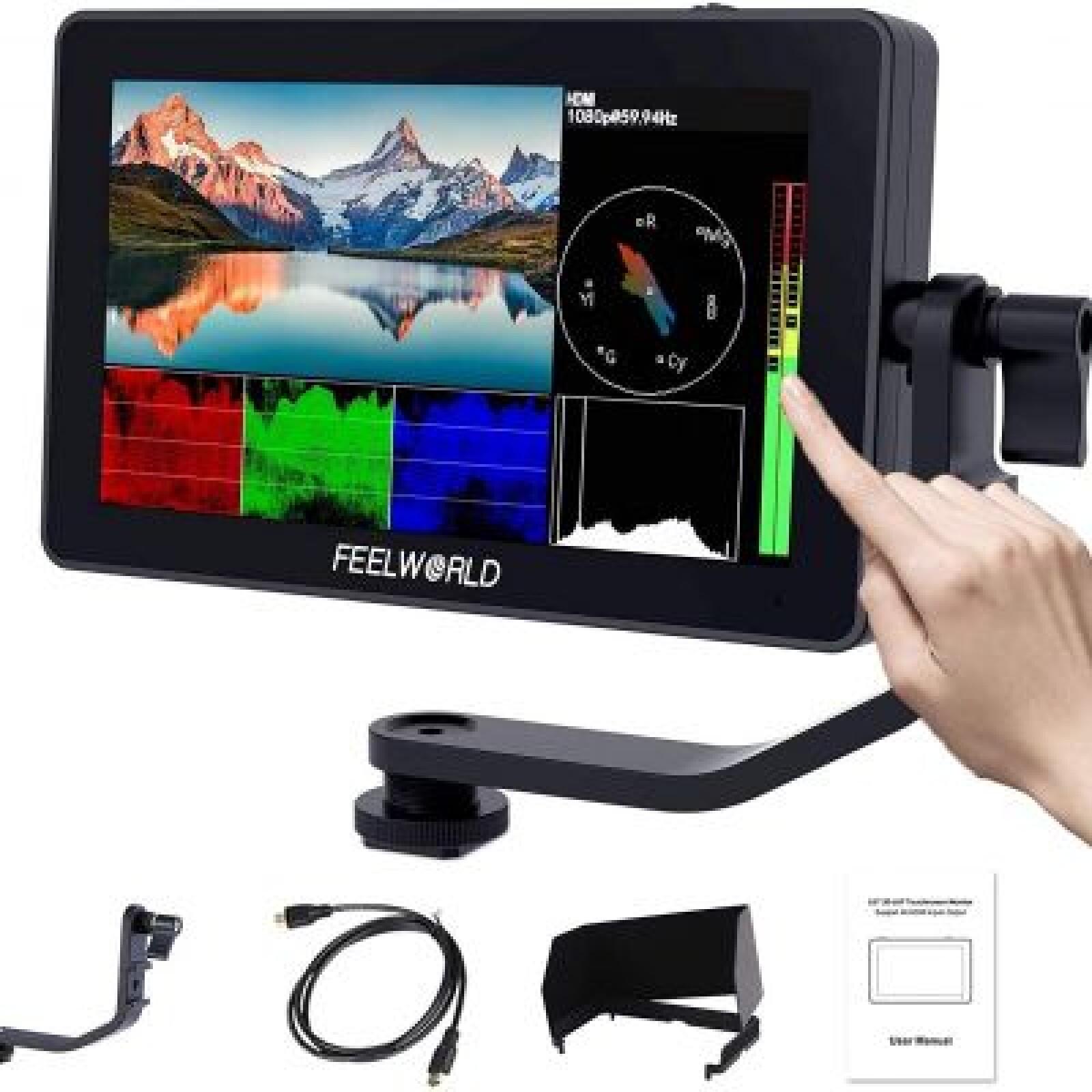 feelworld master f6 moniteur 4k - Photo 1 sur 2
