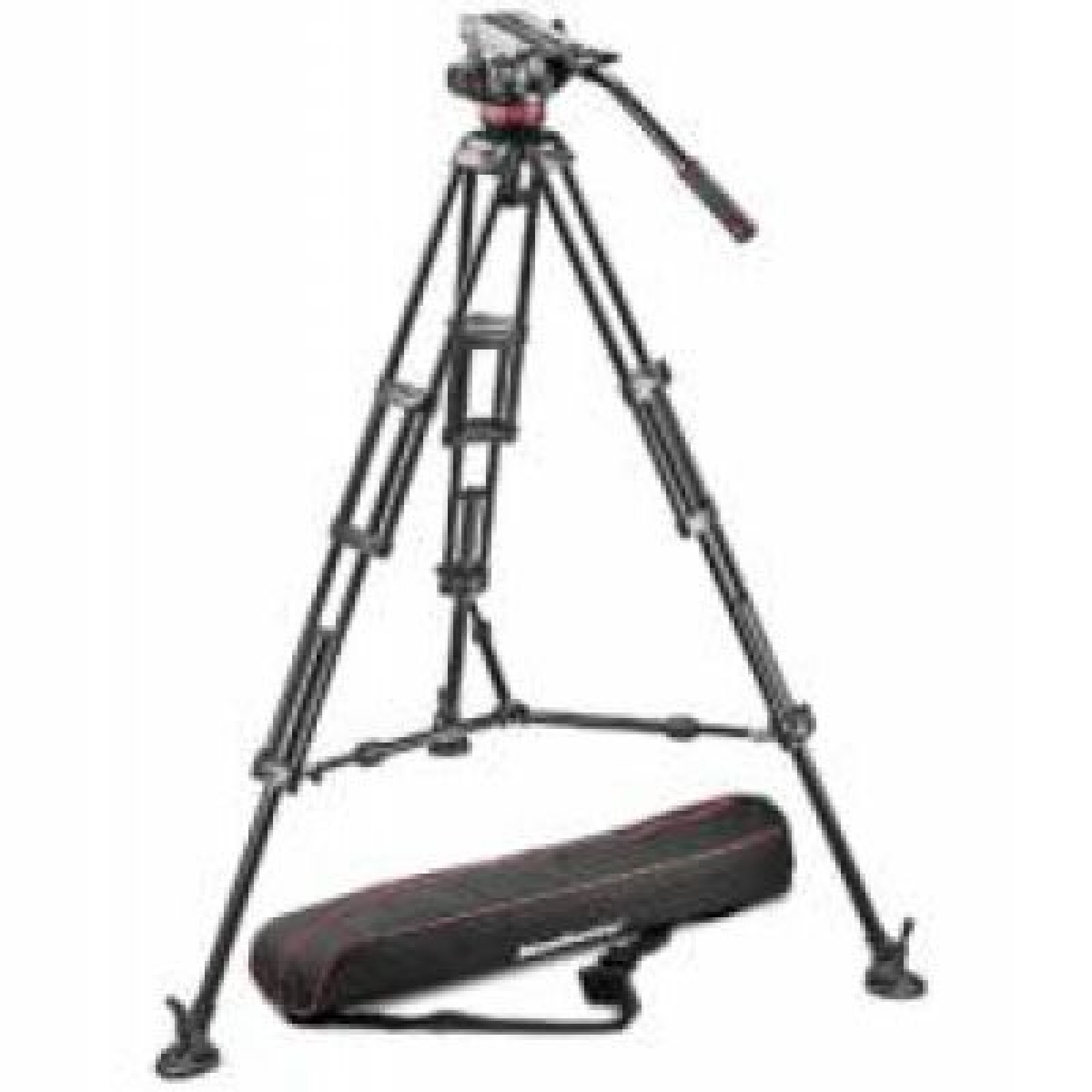 Manfrotto Kit trépied 546B + rotule vidéo 504HD + sac - Photo 1 sur 1