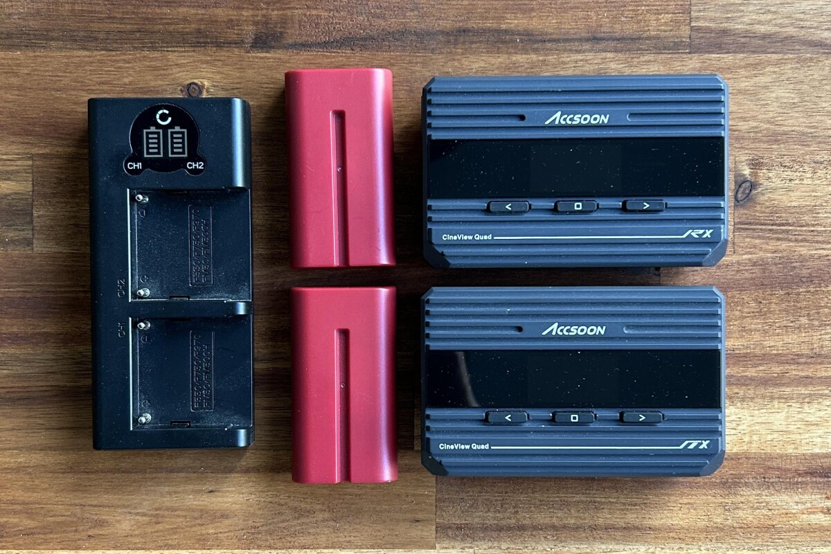 Location Accsoon CineView Quad TX/RX- Kit HF (Récepteur et transmetteur) - Lightyshare