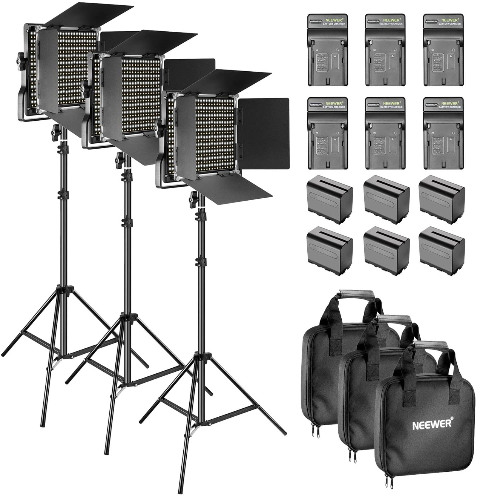 Neewer Kit de 3 Pack 660 - Photo 1 sur 1