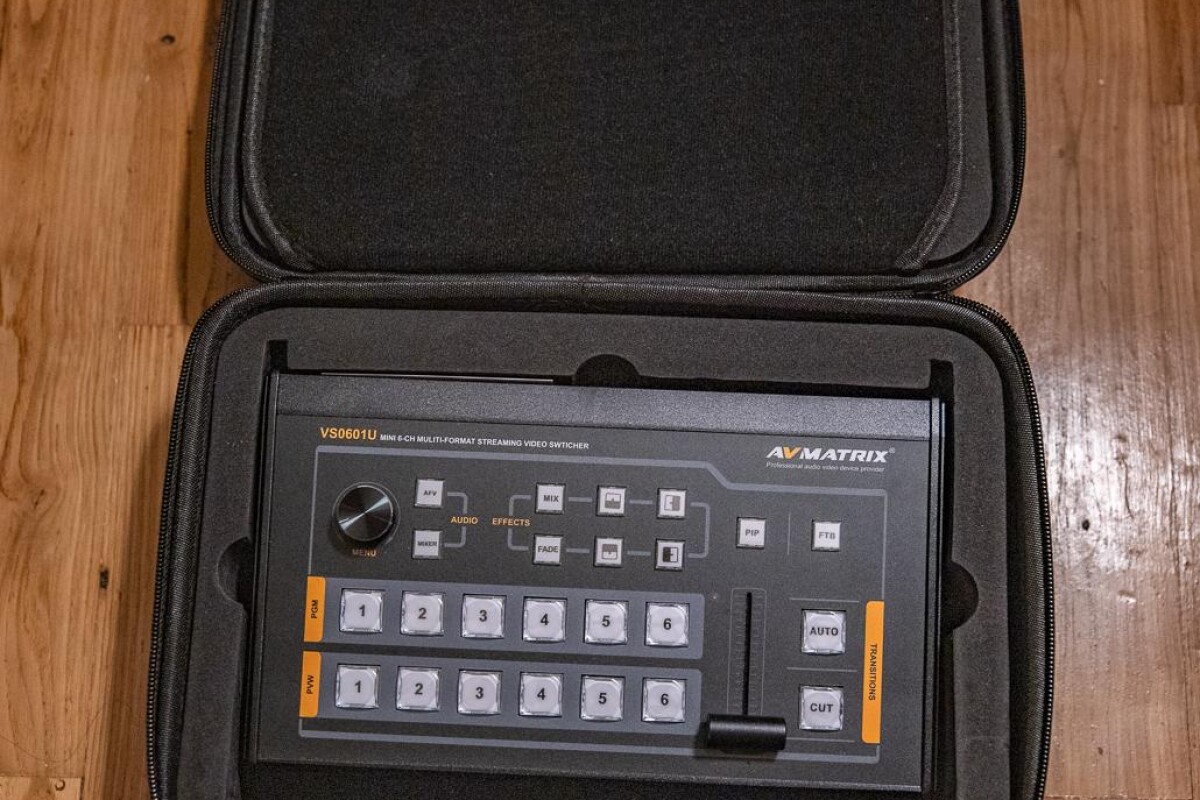 Location Switcher vidéo HD 6 entrées AVMATRIX VS0601U - Lightyshare