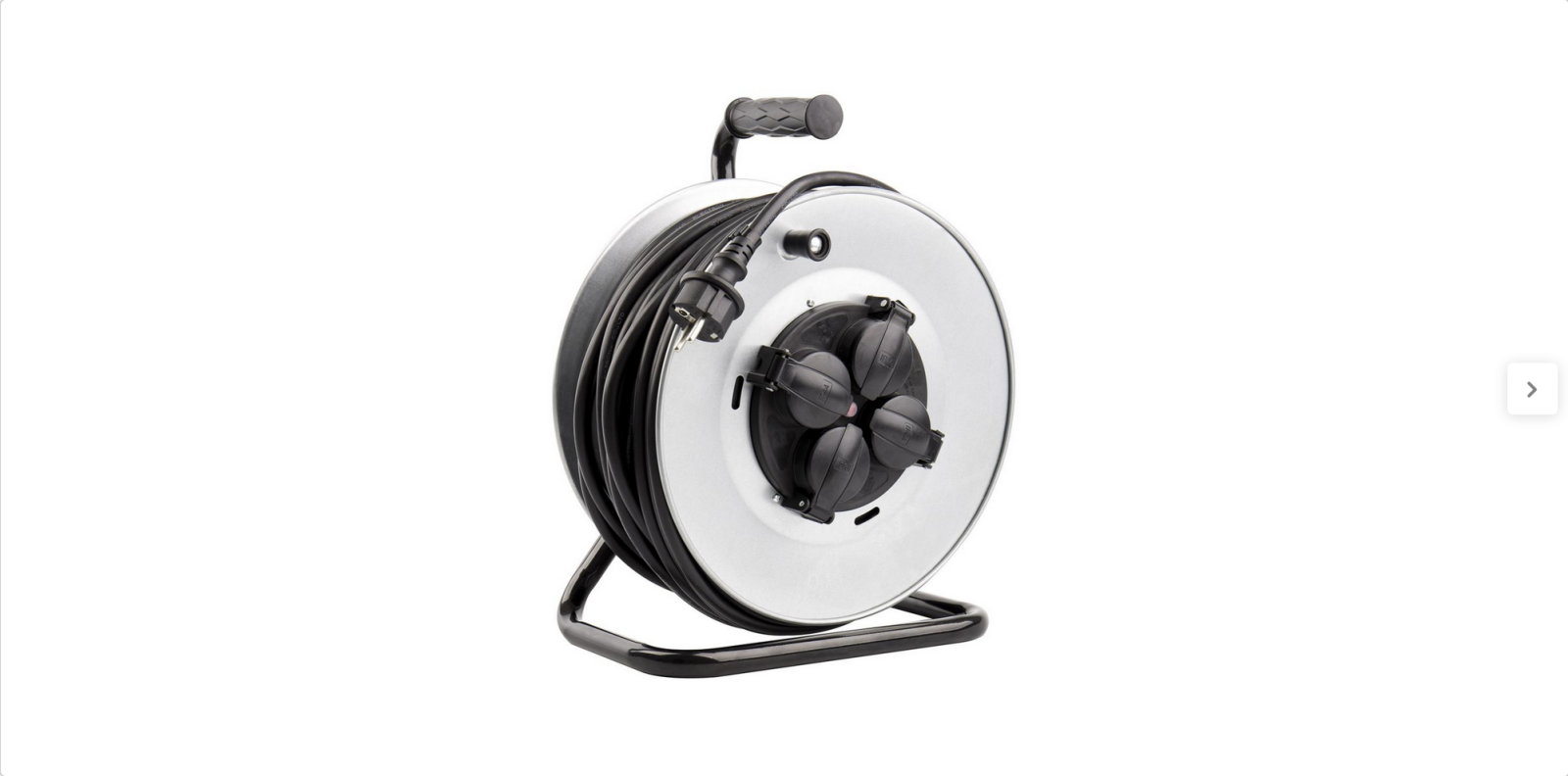 Enrouleur 40m 4 Prises IP44 - Photo 1 sur 1