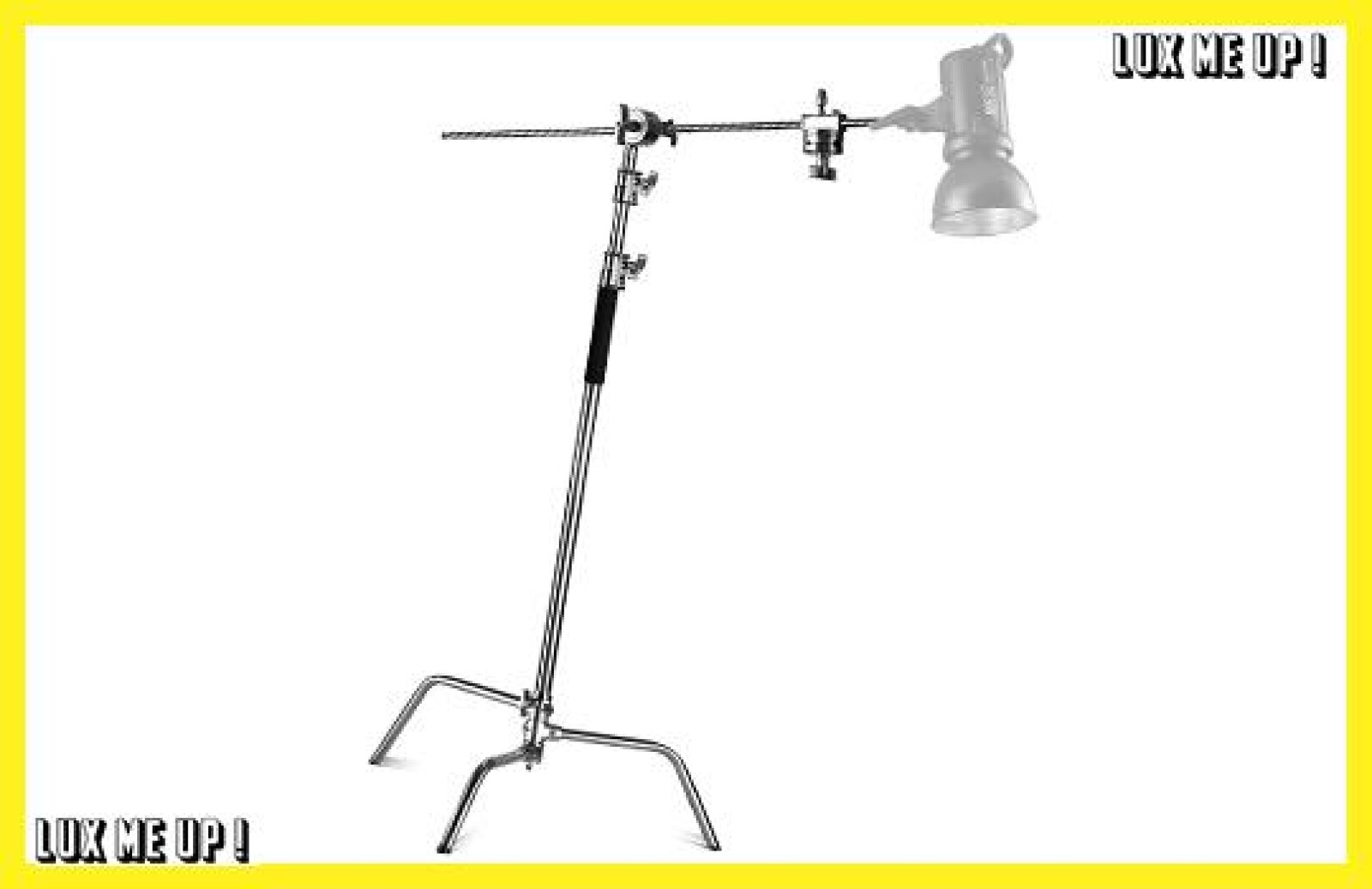 C-Stand Neewer PRO 100% Métal Hauteur Max 305cm + perche 1,20m + 2 rotules - Photo 1 sur 7