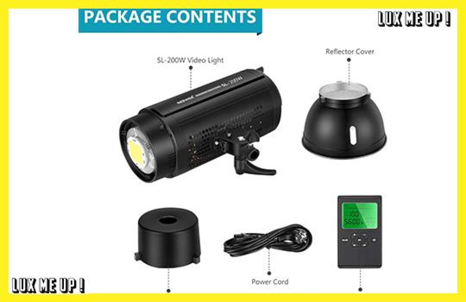 Kit 2 x 200W LED + Softbox 140*60 + C-Stand - Photo 2 sur 9